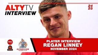 REGAN LINNEY | Altrincham FC Interview | November 2024