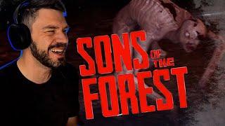 Sons Of The Forest | 1.0 Exclusive Trailer Reaction | A Cool Survival Horror Simulator!