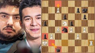 Nodirbek Overtakes The World Champion!! || Nodirbek vs Parham || Prague Chess Festival (2024)