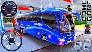 Bus Simulator : Ultimate #7 - New Blue Cargo Coach Bus Driver - Android GamePlay