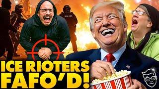 BRUTAL: Trump CRUSHES Antifa Insurrection in Left-Wing City, Rioters 'Shot in Nuts' By ICE | Ouch! 