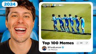 Top 100 Football Memes of the 2024