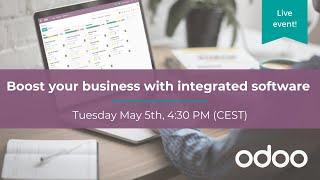 Boost your business with integrated software - Odoo Online Roadshow