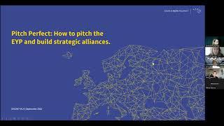 How to pitch the EYP and build strategic alliances - Online Talks 2022