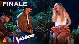 Jaelen Johnston and Kelsea Ballerini Perform "Whiskey Lullaby" by Brad Paisley | Voice Lives | NBC
