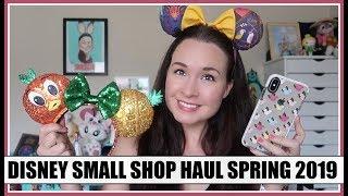 DISNEY SMALL SHOP HAUL! Ears, Candles, Pins & Phone Cases! | April 2019