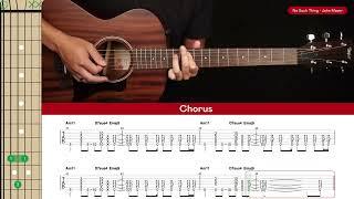 No Such Thing Guitar Cover John Mayer |Tabs + Chords|