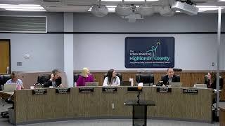 7/23/2024 Board Meeting