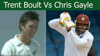 Trent Boult Greatest Battle Vs Chris Gayle - Most Aggressive Cricket