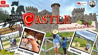 Exploring Castillo De Amorosa #Calistoga #napavalley  #california  Grape Farm #castillodeamorosa