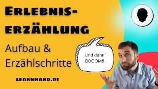 Erlebniserzählung schreiben: Erzählungen spannend und passend aufbauen