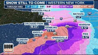 Upstate NY Could Get 6 Feet Of Snow Halting Travel Around The Great Lakes - Bizarre 7500yo Clay Head