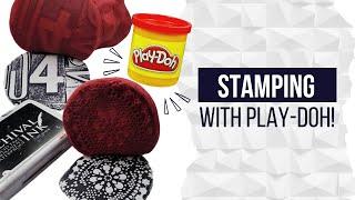 Stretch Your Supplies with this Amazing Play-Doh Stamping Technique!