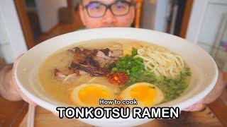 How to cook TONKOTSU RAMEN       *INSTANT POT RECIPE