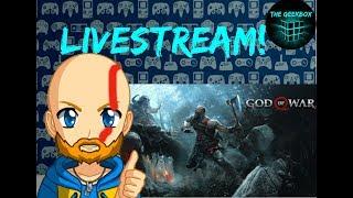 God of War (Ps4) Live with The Geekbox!
