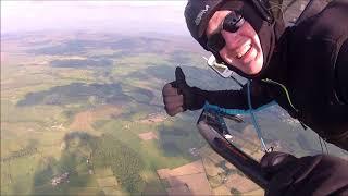 British Hanggliding Competition GOAL!  Dodd Fell to Blackpool