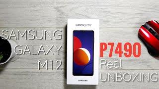 SAMSUNG GALAXY M12 | Real Unboxing | Specs Details | TAGALOG