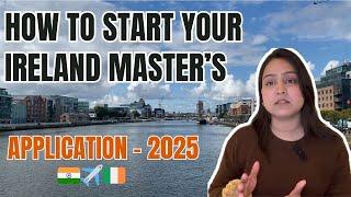 How to Start Your Master's Application for Ireland | Full Process Explained #ireland #students #vlog