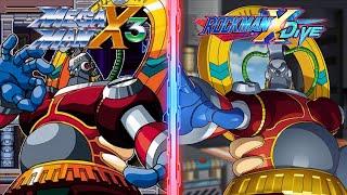 Byte Boss Comparison [Gravity Gear Update] - Mega Man X DiVE