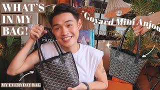 What's In My Goyard Bag : what fits inside + my daily essentials (Goyard Mini Anjou Philippines)