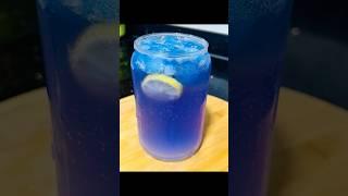 Butterfly Pea Flower Lemonade | Shankpushpam Drink #healthy #recipe #easyrecipe #shorts #tasty