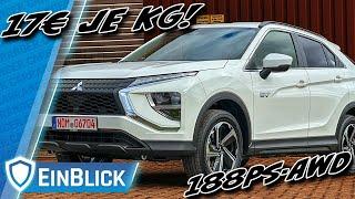 98 PS / 2,4 L - DAS HÄLT! Mitsubishi Eclipse Cross PHEV - Erfrischend oldschool & trotzdem modern?