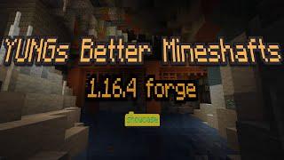 Yungs Better Mineshafts Mod Showcase 1.16.4 Forge