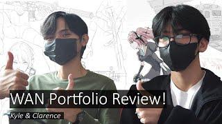 WAN Portfolio Review: Kyle & Clarence