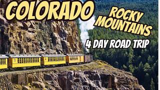 Colorado "Million Dollar Highway" : (4 Days 240 Mile) Road Trip