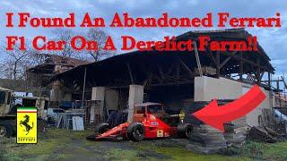 I Found An Abandoned Ferrari F1 Car On This Derelict Farm￼!