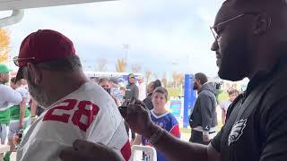 Beanie Wells Is A Man Of The People At OAC State Football Championships Handing Out Autographs