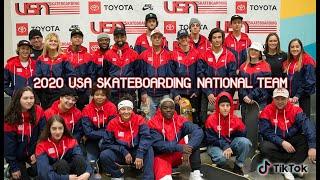 USA Skateboarding 2020 National Team | Media Day