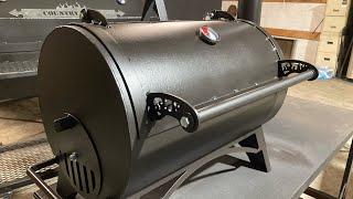 DIY bbq grill from water tank