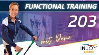 #203 // 55 Minuten FUNCTIONAL TRAINING  〢  INJOY LIVE WORKOUT  〢  mit DANA