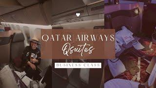 Qsuites: Qatar Airways Award Winning Luxury Business Class Cabin aboard A350-1000