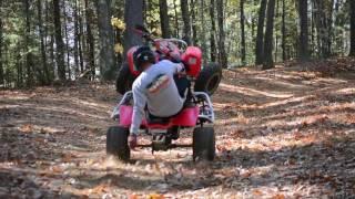 Honda TRX450r Raw Fall Riding