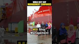 7  World Best Ship Management Companies |#merchantnavy | #shorts