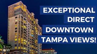 Tampa Bay Luxury Home for Sale: Exceptional direct downtown Tampa views!