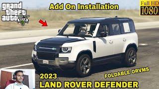 GTA 5 : HOW TO INSTALL 2023 LAND ROVER DEFENDER SUV MOD