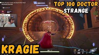 "SORCERER SUPREME!" KRAGIE TOP 100 DOCTOR STRANGE GAMEPLAY - MARVEL RIVALS SEASON 2