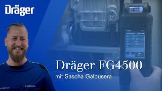 Abgasmessung an einer Heizungsanlage mit dem Dräger FG4500