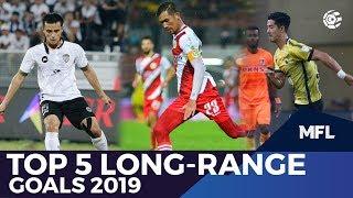 Top 5 Long Range Goals 2019 | MFL