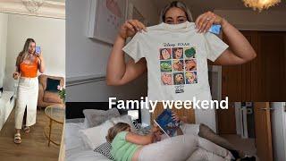 CHILL FAMILY WEEKEND | Heidi’s Disney haul & hello fresh