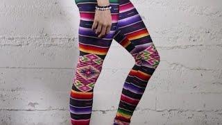 Goldsheep Rainbow Rug Long Legging