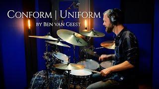 Conform | Uniform - Ben van Geest (playthrough) // Drum Performance by DrummerMartijn