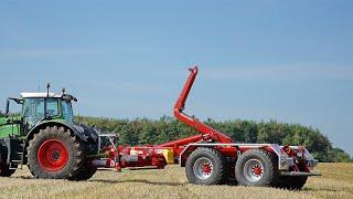 Kröger Fahrzeugbau - "agroliner" Hakenliftanhänger THL | Produktfilm