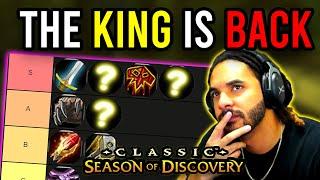 The ULTIMATE Phase 3 Class TIER LIST - Season of Discovery