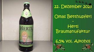 Omas Betthupferl - Hertl Braumanufaktur - Verkostungsvideo