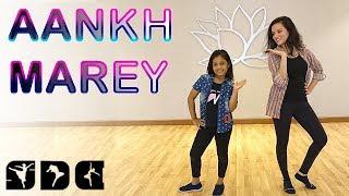 Easy Dance steps for aankh Marey song | Shipra's Dance Class