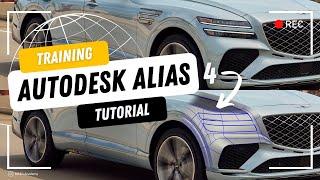 Autodesk Alias Training 4 | Genesis GV80 Front Fender Tutorial